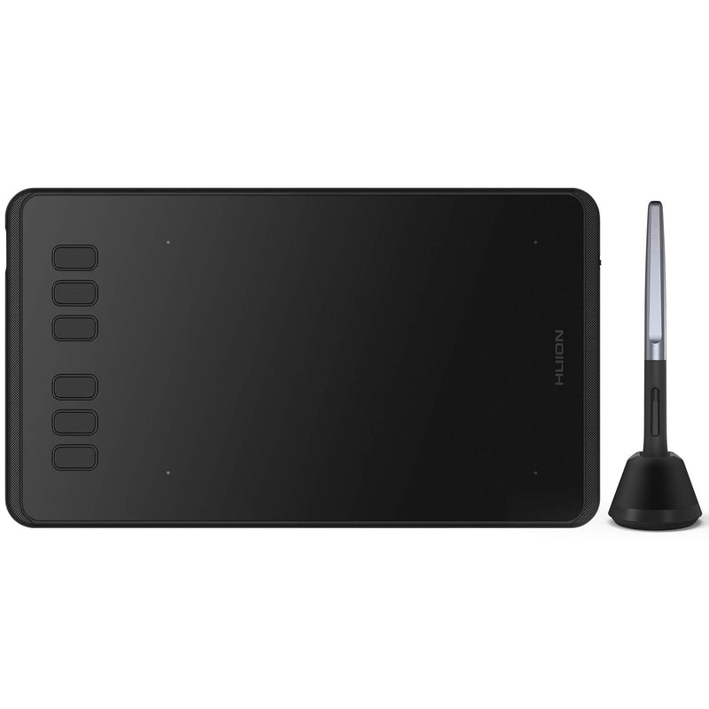 [Australia - AusPower] - HUION Inspiroy H640P Graphics Drawing Tablet with Battery-Free Stylus 8192 Pressure Sensitivity 6 Customized Hot Keys, Digital Pen Tablet for Linux, Mac, Windows PC and Android 