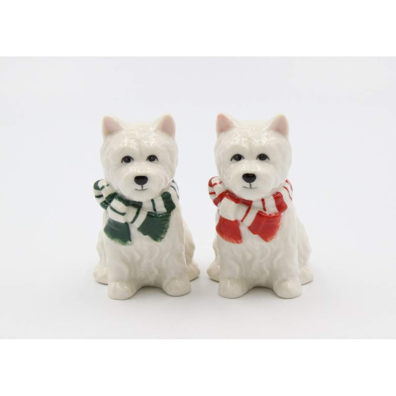 [Australia - AusPower] - Cosmos Gifts 56579 Christmas West Terrier Salt and Pepper, White 