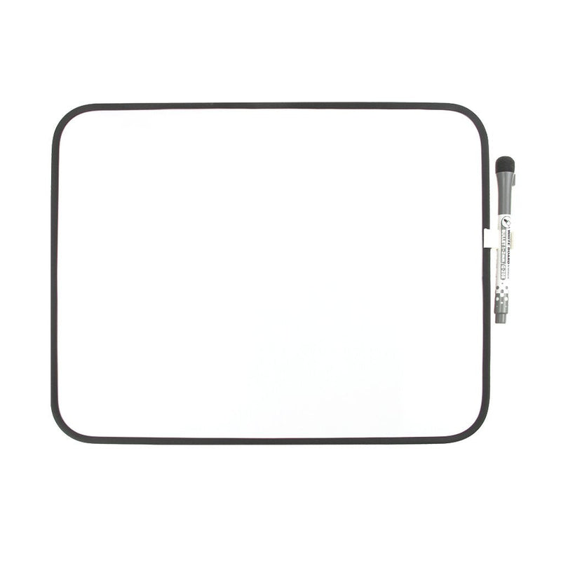 [Australia - AusPower] - Mini Dual-Sided Magnetic White Board Reversible Writing Message Board w/Whiteboard Pen for Drawing and Learning,Both Wall Hanging & Handheld, School Home Educational Supplies 
