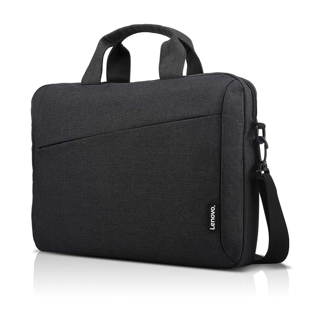 [Australia - AusPower] - Lenovo Laptop Shoulder Bag T210, 15.6-Inch Laptop or Tablet, Sleek, Durable and Water-Repellent Fabric, Lightweight Toploader, Business Casual or School, GX40Q17229, Black 