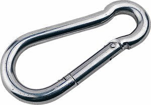 [Australia - AusPower] - Marine Grade Stainless Steel Carabiner Spring Snap Link 6 