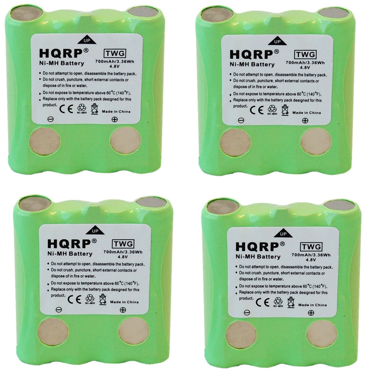 [Australia - AusPower] - HQRP 4-Pack Battery Compatible with Cobra FA-BP FABP FRS100 FRS104 FRS105 FRS110 FRS115 PR4500W PR4500 FRS130 FRS132 FRS220 FRS235 FRS250 FRS300 FRS80 FRS85 PR1050-WX PR135 PR945 Two-Way Radio 