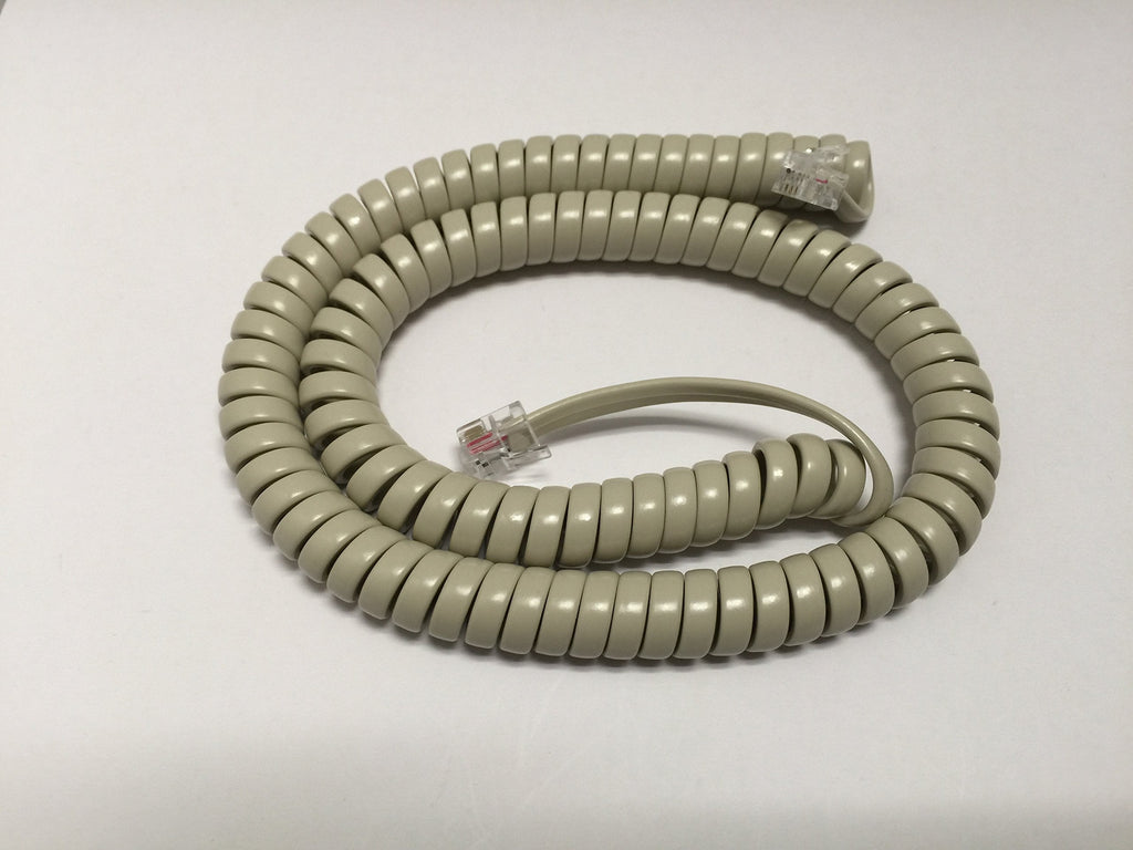 [Australia - AusPower] - The VoIP Lounge 12 Foot Handset Receiver Cord for Comdial Executech Executech II and Digitech Phone Ash Beige Tan 6414 6614 6620 6622 6714 7700 7714 