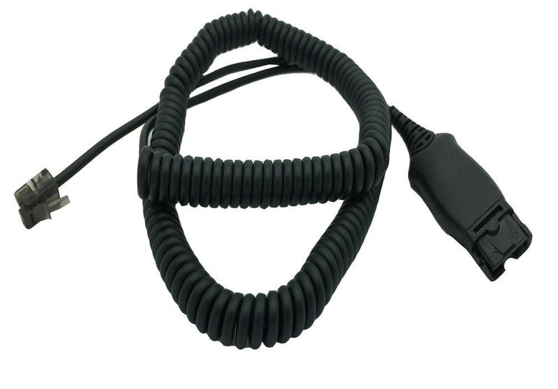 [Australia - AusPower] - HIS-1 Adapter Cable by AvimaBasics | HIS Cable Compatible with Avaya Zulty Phones - 1608 1616 9610 9620 9620L 9620C 9630 9630 | Stretchable Durable Quick Connect & Disconnect Grips & Ergonomic 