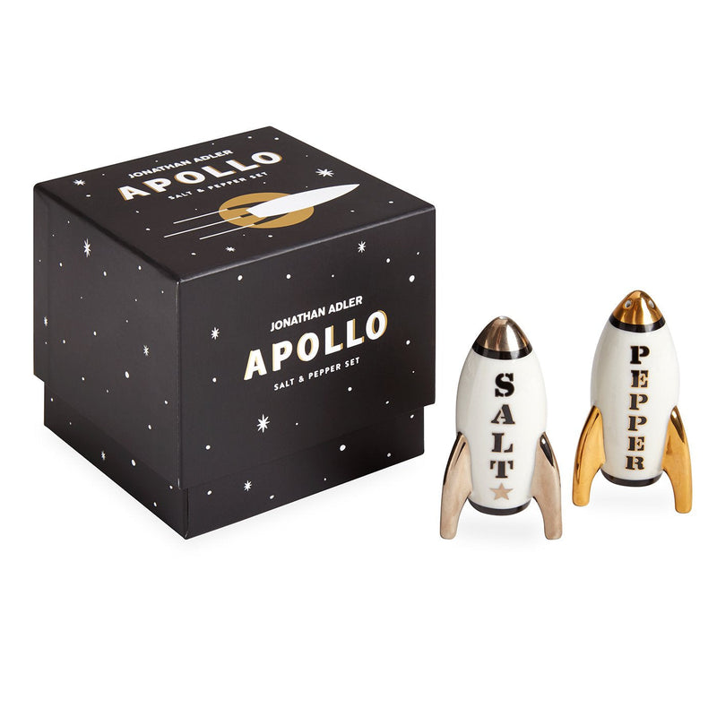 [Australia - AusPower] - Jonathan Adler Apollo Salt & Pepper Set Salt and Pepper Shaker, One Size, Multi 