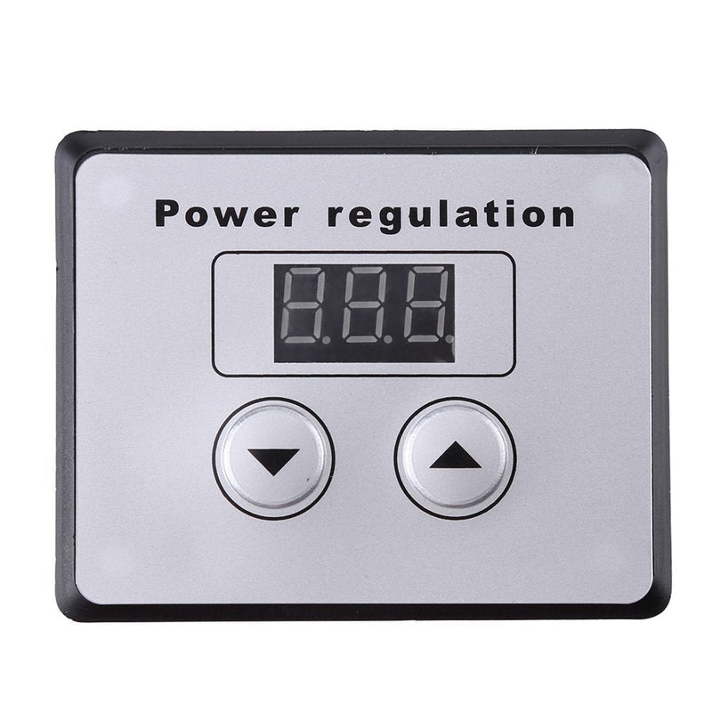 [Australia - AusPower] - Walfront Dimmer Switch,10000W SCR Digital Voltage Regulator Speed Control Dimmer Thermostat AC 220V 80A 