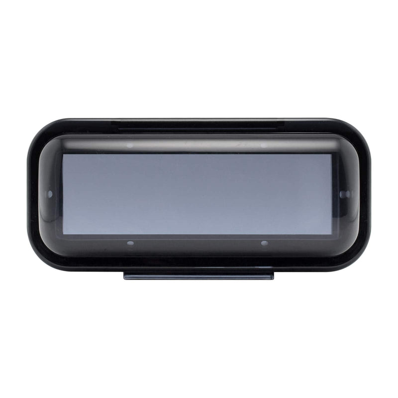 [Australia - AusPower] - EnrockMarine EMCBK1 Universal in Dash Water Resistant Waterproof Tinted Radio Shield Receiver Cover (Black Base) Black Base 