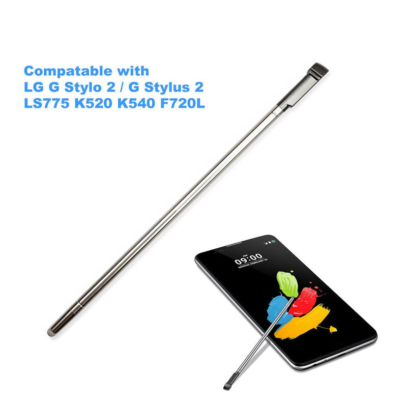 [Australia - AusPower] - EMiEN Touch Stylus Pen Replacement Part for LG G Stylo 2 (G Stylus 2) LS775 K520 K540 F720L (Gray) Gray 