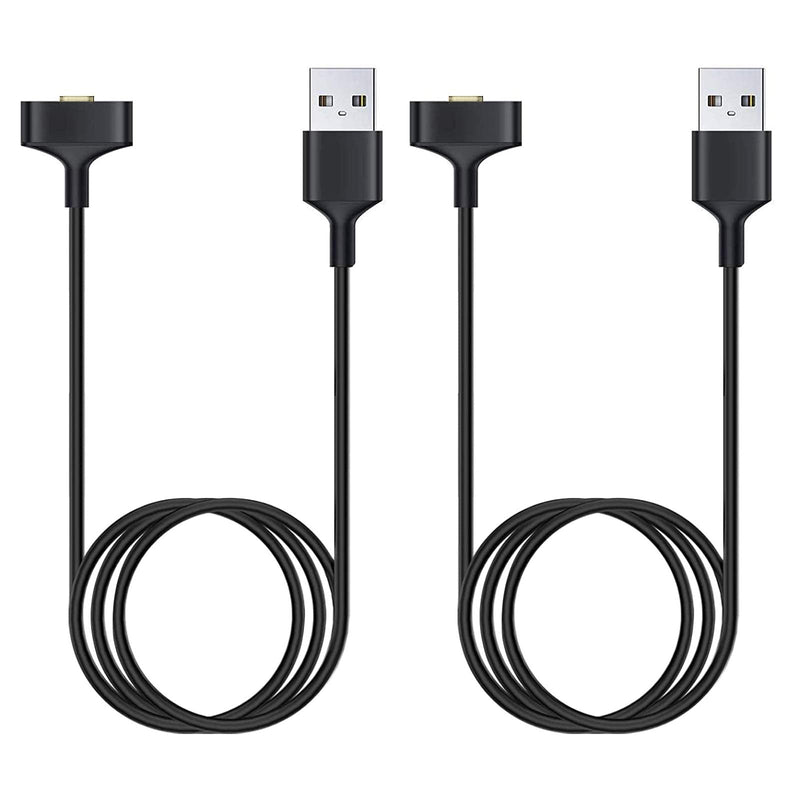 [Australia - AusPower] - CAVN 2-Pack Charger Cable Compatible with Fitbit Ionic Smart Watch, 3 FT Replacement USB Charging Cable Cord Accessories 