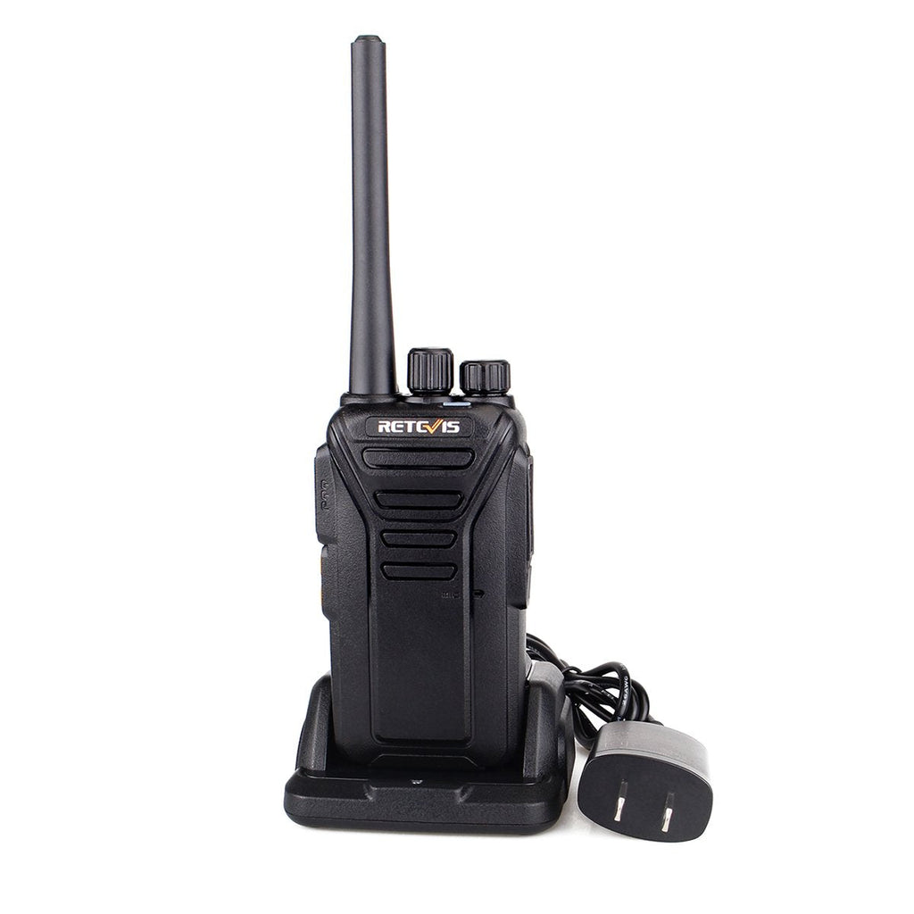 [Australia - AusPower] - Retevis RT27 2 Way Radio Rechargeable,Long Range Two Way Radios,Walkie Talkie for Adults,22 CH Handheld VOX Hands Free USB Charging,Business Warehouse School Outdoor(1 Pack) 