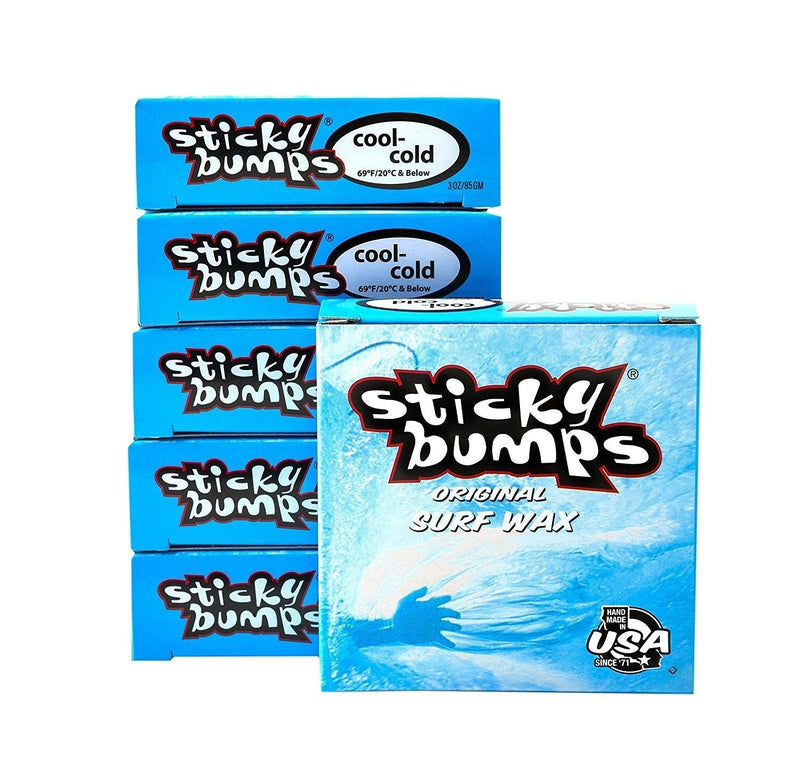[Australia - AusPower] - Sticky Bumps Surf Wax (Cool/Cold, 6 Pack) 