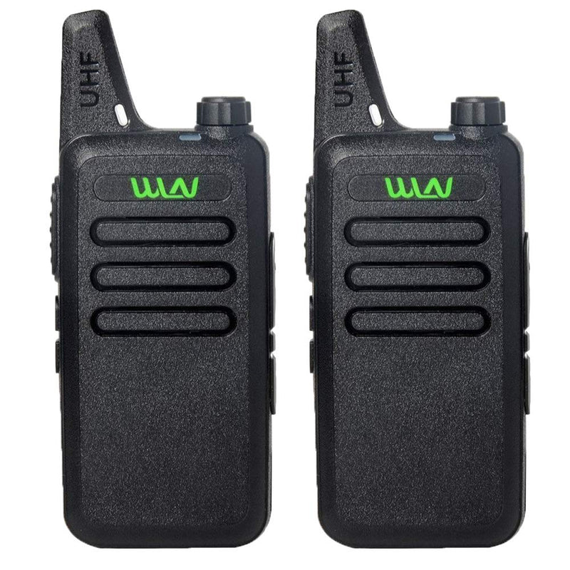 [Australia - AusPower] - WLN KD-C1 Mini Walkie Talkie UHF 400-470Mhz Two Way Radio (1 Pair) 