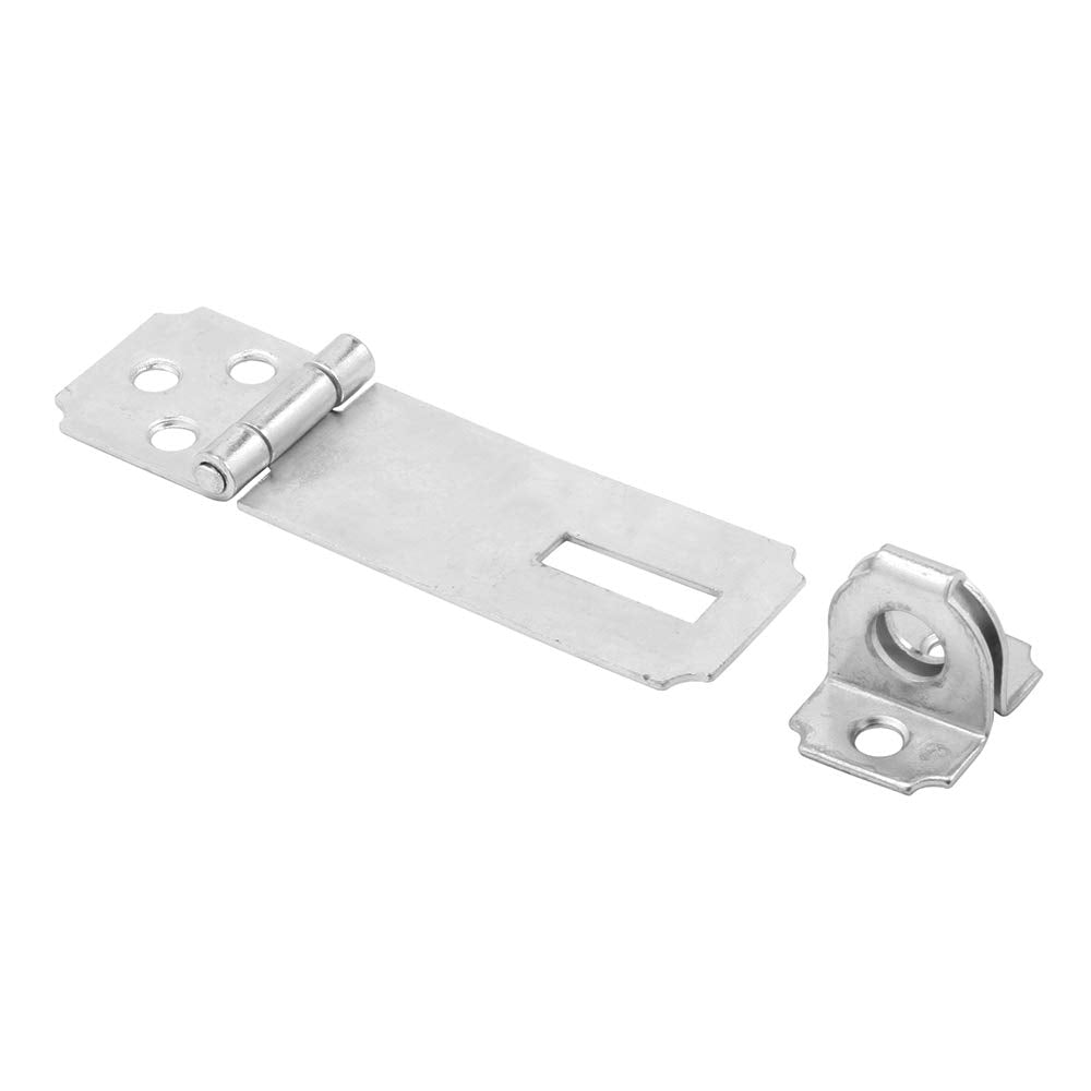 [Australia - AusPower] - PRIME-LINE MP5056 Safety Hasp, 2-1/2 Inch, Steel Construction, Zinc Plated Finish, Fixed Stapled, Pack of 1 