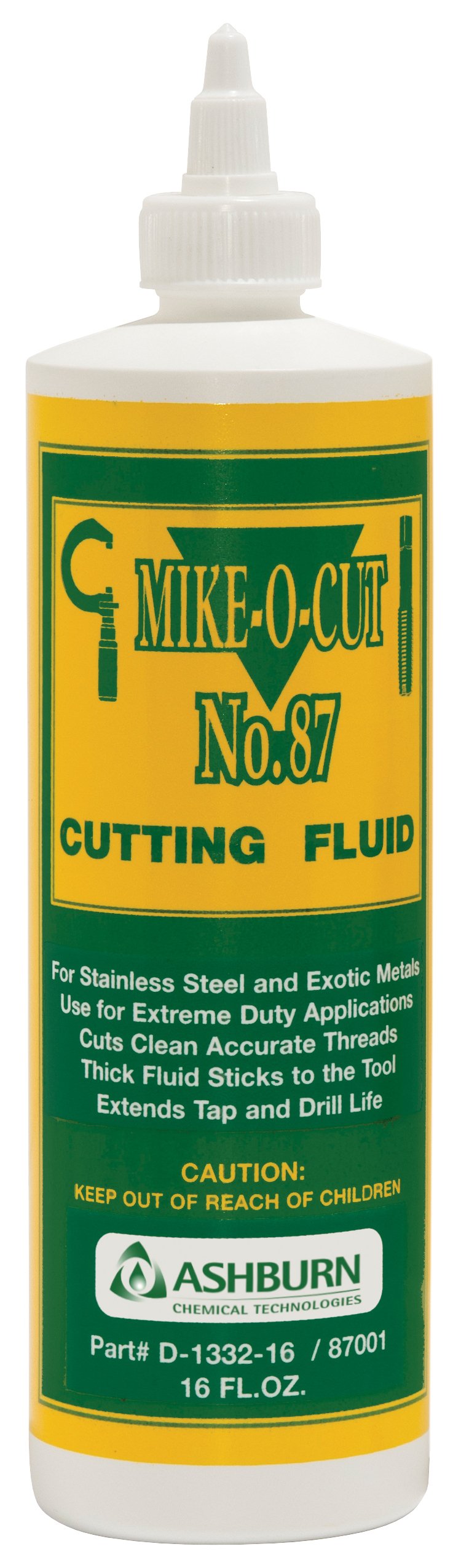 [Australia - AusPower] - Ashburn Chemical-D-1332-16 Mike-O-Cut 87 Tapping & Drilling Fluid, 16 ounces 