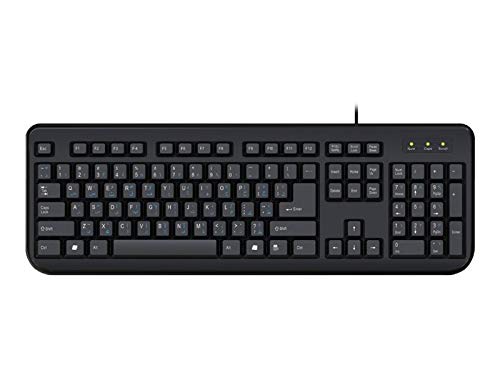 [Australia - AusPower] - Ergoguys Wired Keyboard USB, Black (AEKEY) 
