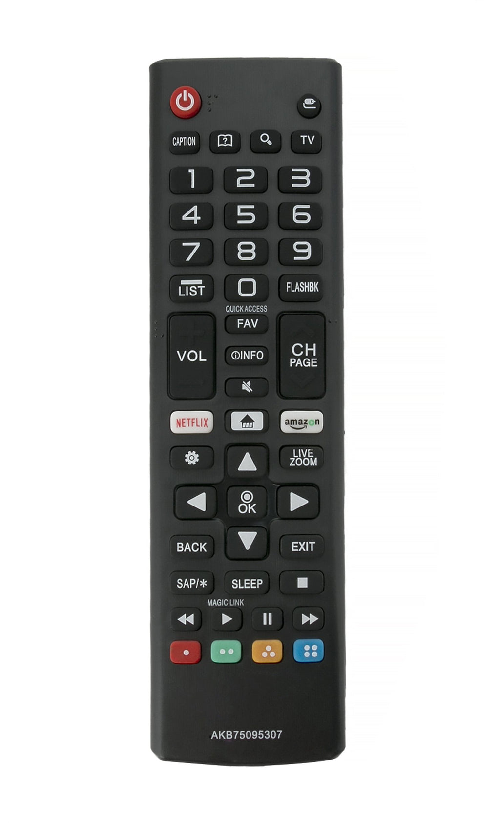 [Australia - AusPower] - New AKB75095307 Replace Remote fit for LG TV 49UJ6050 49UJ6050-UC 49UJ6300 49UJ6300-UA 49UJ6350 9UJ6500-UB 55UJ6050 55UJ6050-UC 55UJ6300 75UJ657A-UB 32LJ550B 32LJ550B-UA 32LJ550M UJ6200 AN-MR650A 