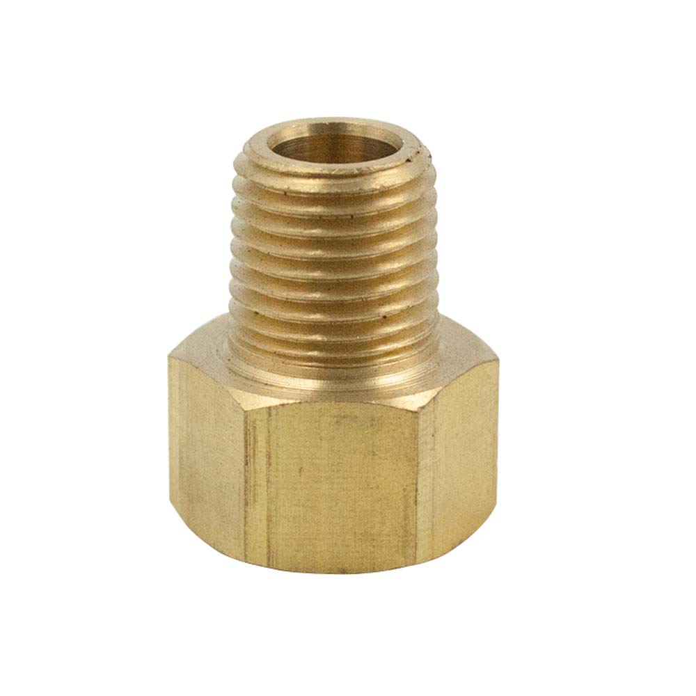 [Australia - AusPower] - Legines Brass Inverted Flare Fitting,Brake Line Adapter, Male Connector, 5/16" Tube OD x 1/8" NPT Male, Pack of 2 