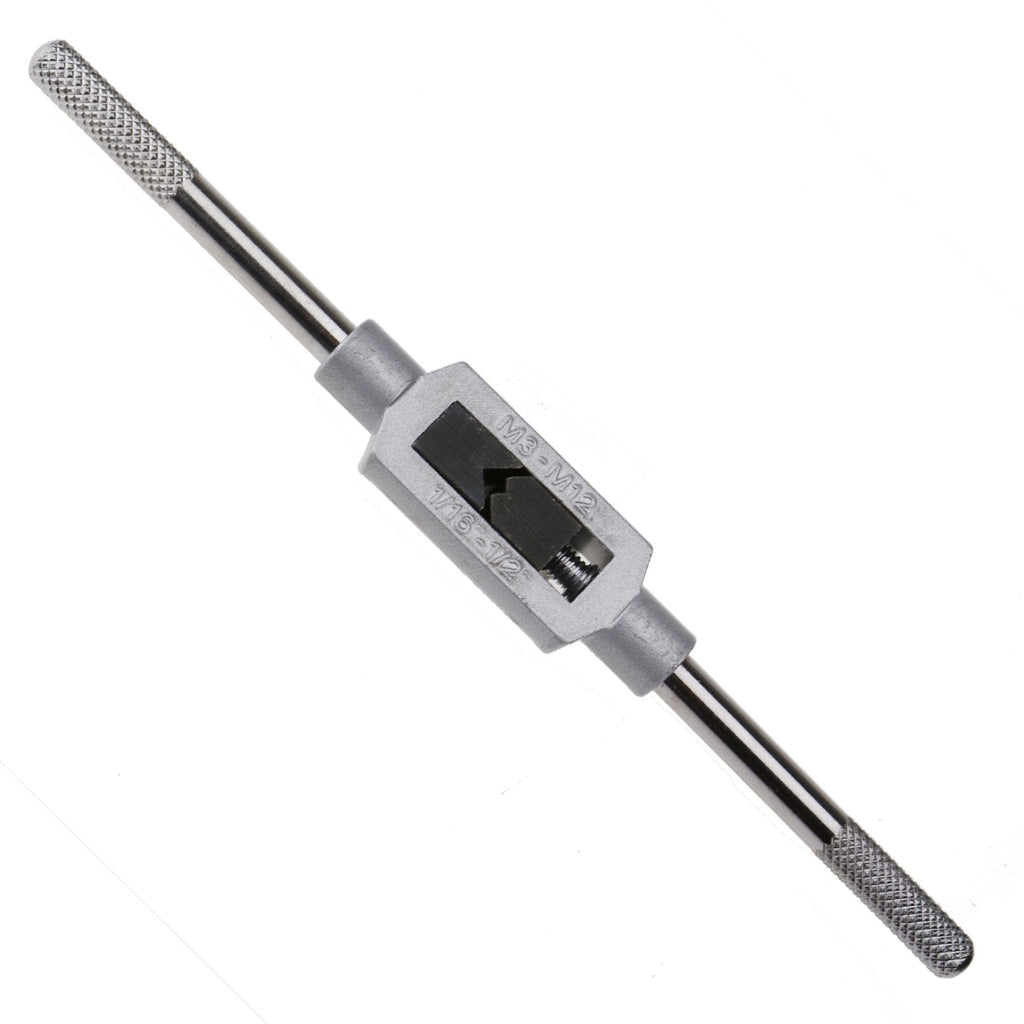 [Australia - AusPower] - Micro Trader M3-M12 Capacity Handle Adjustable Tap Reamer Tapping Wrench Tool 19 x 2.2x 1cm(LWH) 