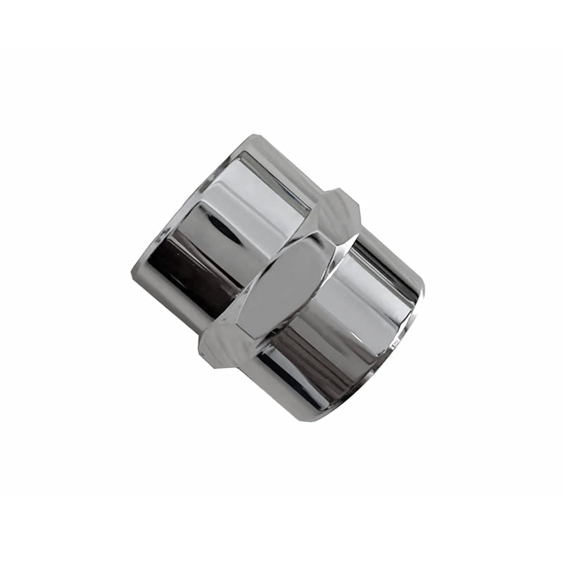 [Australia - AusPower] - Naiture Brass 1/2" IPS Female Threaded Pipe Fitting Coupling, Chrome Finish 