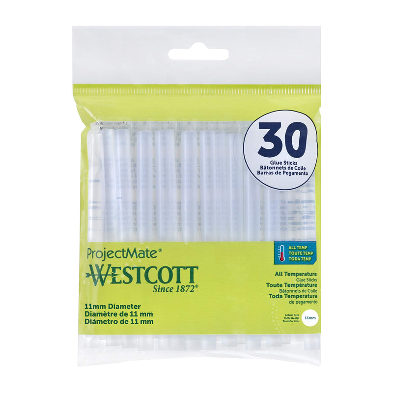 [Australia - AusPower] - Westcott Premium All Temperature Mini Glue Sticks, Large All Temperature 