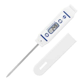 [Australia - AusPower] - Digi-Sense AO-98767-44 Digi-Sense Traceable Waterproof Food Thermometer with Calibration; ±0.4 degreeC Accuracy at Tested Points 