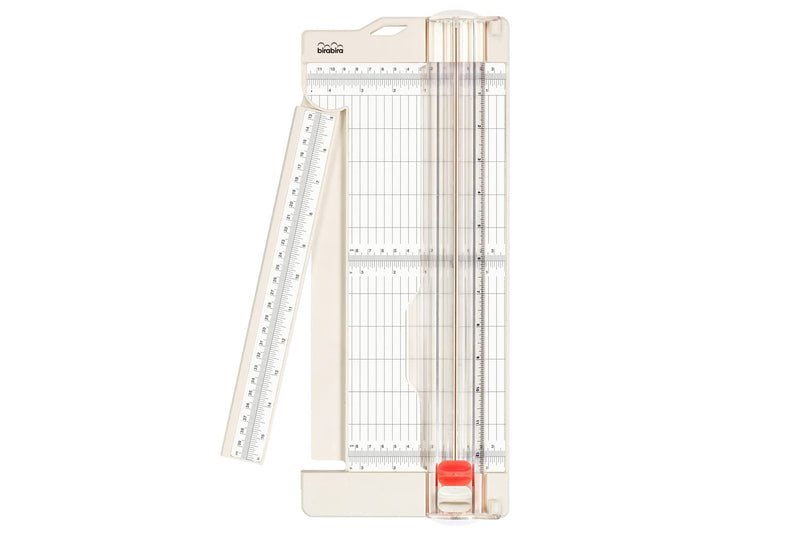 [Australia - AusPower] - Bira Craft Paper Trimmer and Scorer with Swing-Out Arm, 12" x 4.5" Base, Craft Trimmer, Trim and Score Board, for Coupons, Craft Paper and Photo 