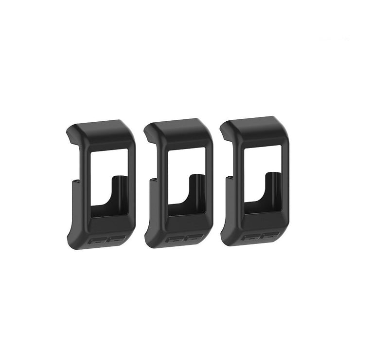 [Australia - AusPower] - TenCloud Band Covers Compatible with Garmin Vivoactive HR Smart Watch Accessories Protective Cover for Vívoactive HR (Black-3 Packs) Black-3 Packs 