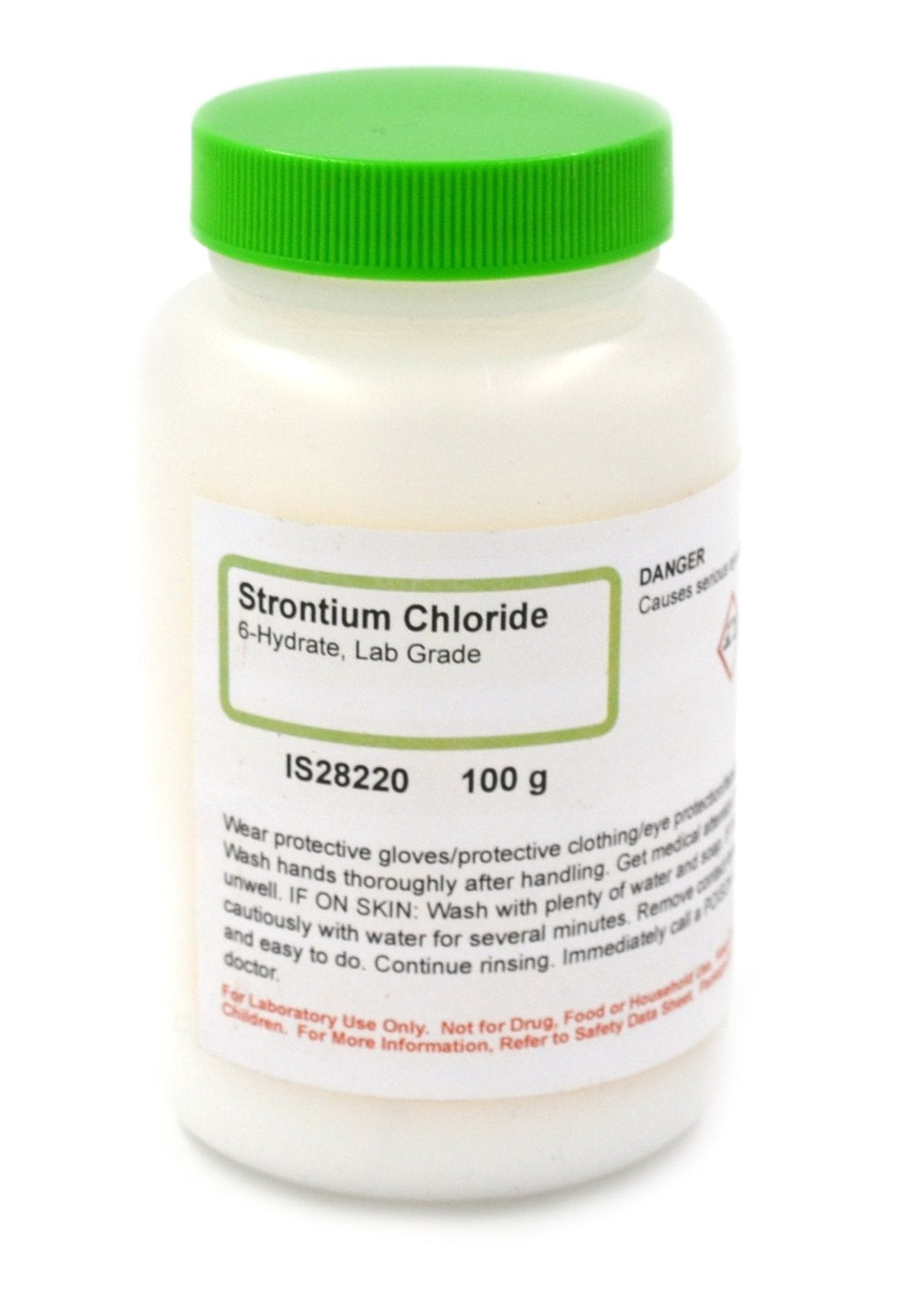 [Australia - AusPower] - Lab-Grade Strontium Chloride 6-Hydrate, 100g - The Curated Chemical Collection 