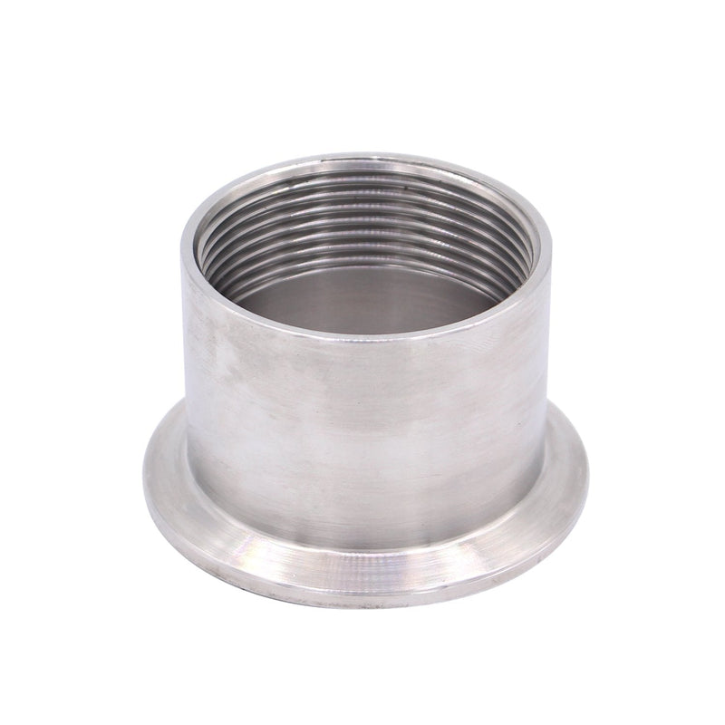 [Australia - AusPower] - DERNORD Sanitary Female Threaded Pipe Fitting to 2 Inch TRI CLAMP OD 64mm Ferrule (Pipe Size: 1-1/2" NPT) Pipe Size: 1-1/2" NPT 