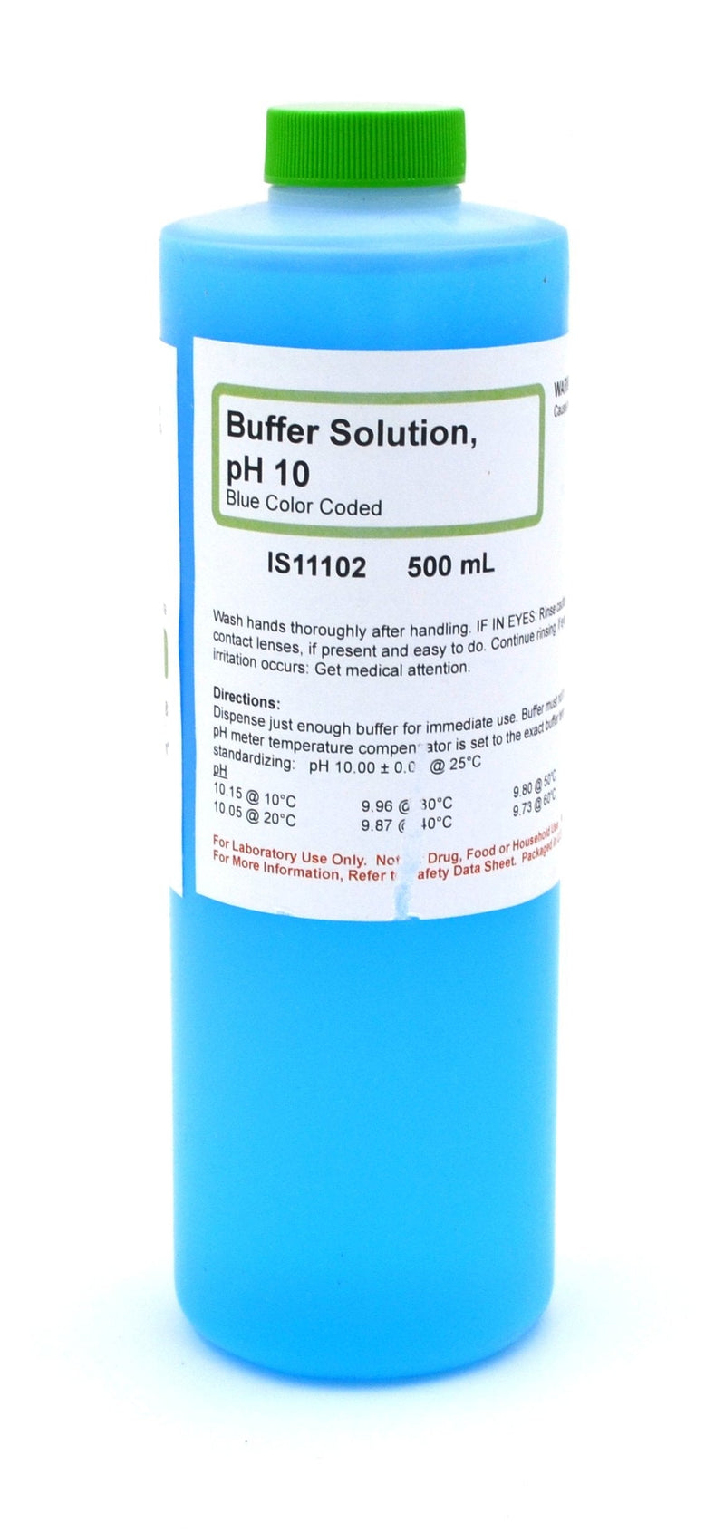 [Australia - AusPower] - 10.00 pH Standard Buffer Solution, Blue, 500mL - The Curated Chemical Collection 