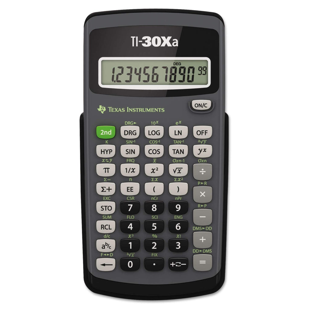 [Australia - AusPower] - Texas Instruments 275842 Texas Instruments TI-30Xa 10-Digit Scientific Calculator Black 