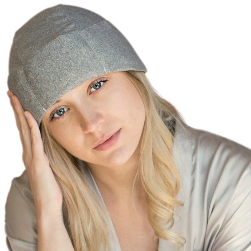 [Australia - AusPower] - Migraine Gel Ice Hat by FOMI Care | Cooling Headache Pack | Wearable Cold Therapy Wrap for Tension, Sinus, Pressure Pain Relief | Stress Reliever | Freezable 