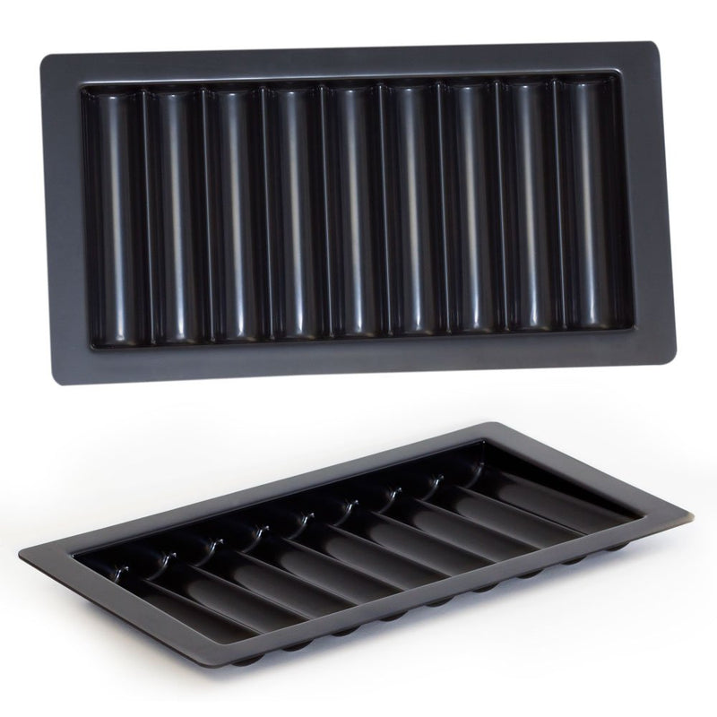 [Australia - AusPower] - GSE Games & Sports Expert Casino Poker Table Plastic Chip Trays (Several Styles Available) 9 Row - Holds 450 Chips 