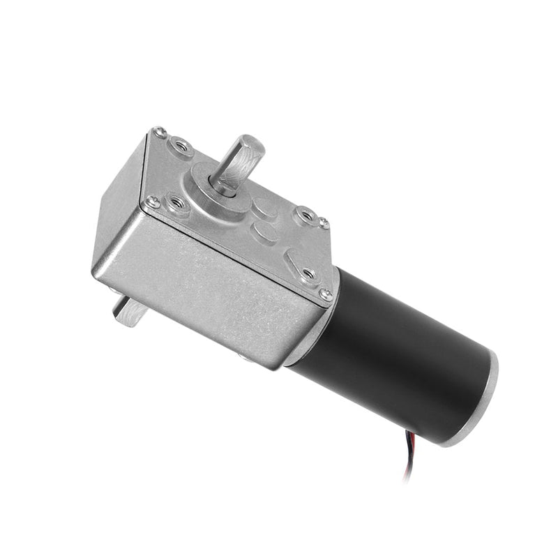 [Australia - AusPower] - uxcell Double Shaft Worm Gear Motor DC 12V 30RPM High Torque Speed Reduction Motor with Metal Gearbox 