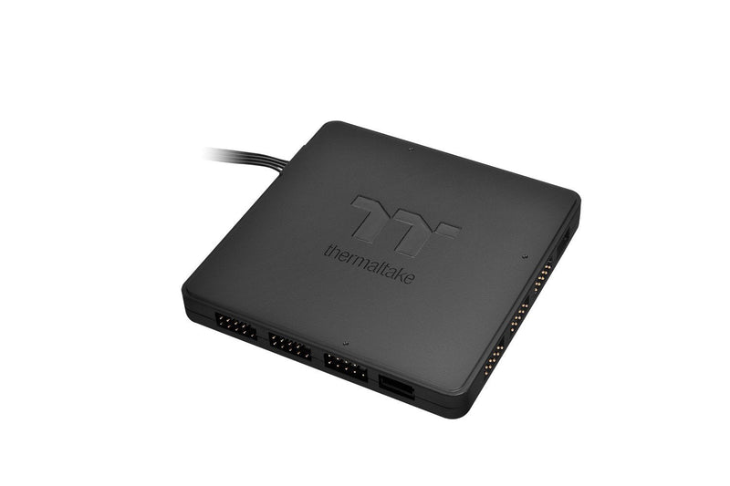 [Australia - AusPower] - Thermaltake 9 Port LED Hub Sync Controller - Black 