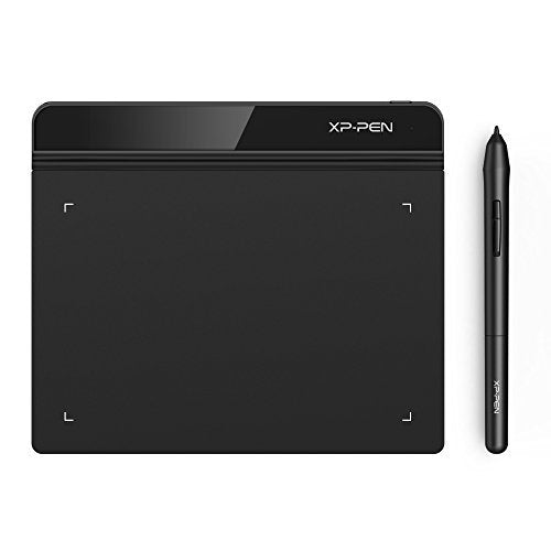 [Australia - AusPower] - Drawing Tablet XP-PEN StarG640 Digital Graphics Tablet 6x4 Inch Ultrathin Tablet with 8192 Levels Battery-Free Stylus Pen Tablet for Mac, Windows and Chromebook (Drawing and E-Learning/Online Classes) 