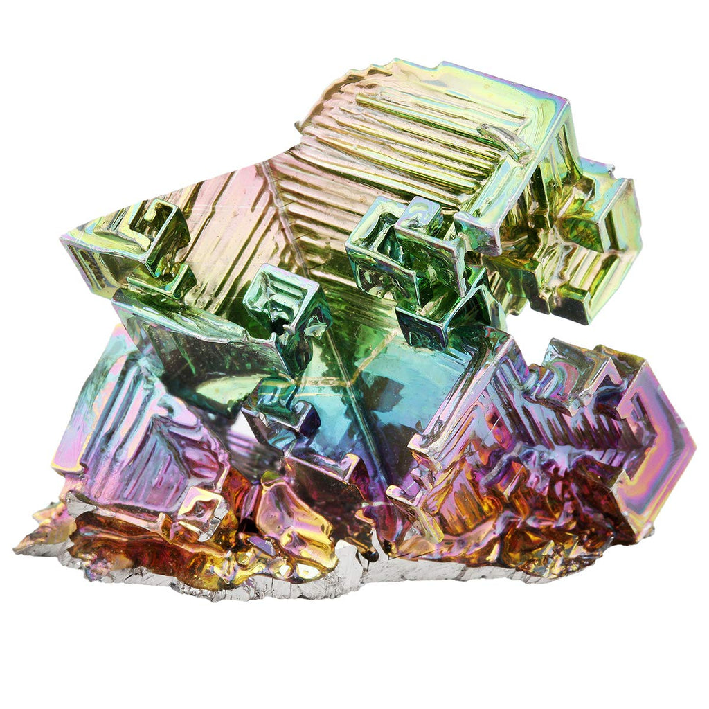 [Australia - AusPower] - Rockcloud 1-1.5" Bismuth Crystal Healing Crystal Irregular Home Decoration Mineral Specimen 