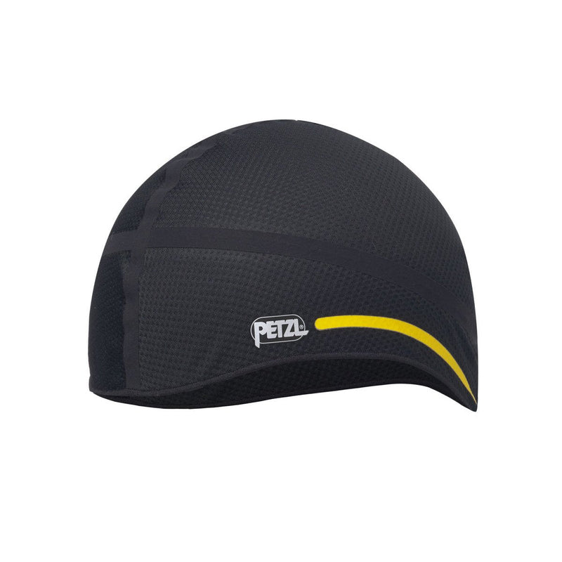 [Australia - AusPower] - PETZL Unisex_Adult HAT Liner 1 Helmet, Black/Yellow, M/L 