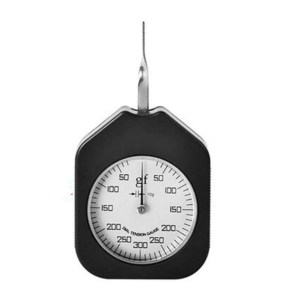 [Australia - AusPower] - VTSYIQI Gram Tension Meter Dial Tension Gauge Meter with Max Value 300g 
