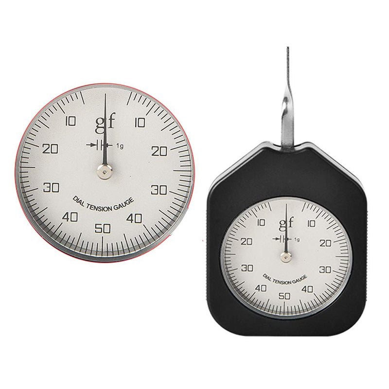 [Australia - AusPower] - VTSYIQI ATG-50-1 Dial Tension Gauge meter tester Tensionmeter Gram Force Meter Single Pointer 50G 