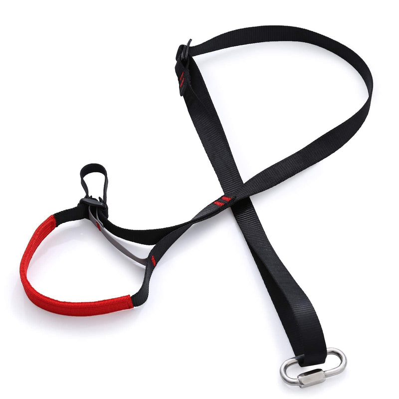 [Australia - AusPower] - Wildken Adjustable Climbing Ascender Sling Foot Loop Ascender Webbing Sling for Outdoor Mountaineering, Rock Climbing, Expedition, Caving, Rescue and Aerial Work 