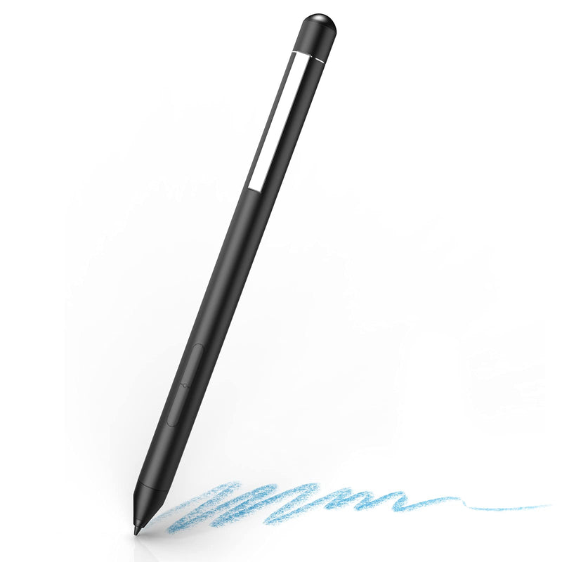 [Australia - AusPower] - Active Stylus Pen, Support for Dell Laptop with Active Pen Compatible Sticker 7370 7570, 7373 7378 7386 7573 7579 7586 2-in-1, MPP Inking Mode (black) 