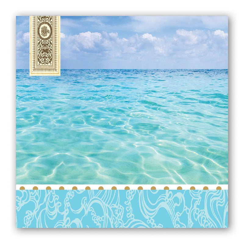 [Australia - AusPower] - Michel Design Works Luncheon Napkins, Beach 