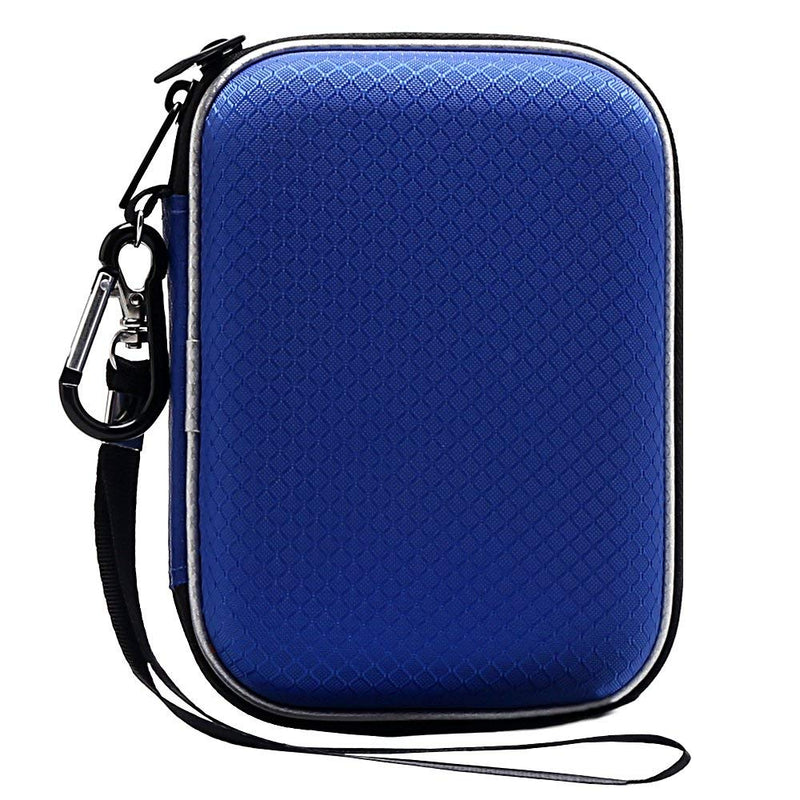 [Australia - AusPower] - Lacdo Hard Drive Carrying Case for Western Digital WD My Passport Ultra WD Elements SE WD P10 Game Drive Portable External Hard Drive 1TB 2TB 3TB 4TB 5TB USB 3.0 2.5 inch HDD Travel Storage Bag, Blue 