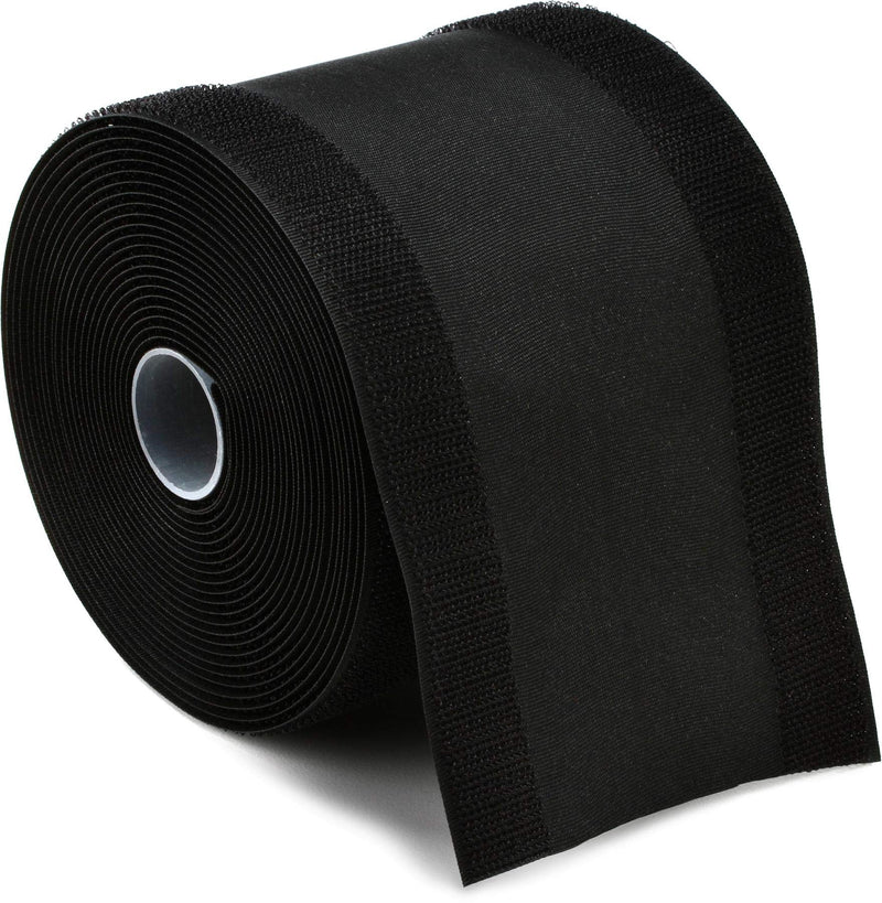 [Australia - AusPower] - Secure Cord Cable Management System for Carpeted Surfaces, Removable and Reusable 16.5 feet Black 