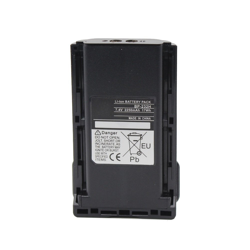 [Australia - AusPower] - BP232H 7.4V 2250mAh Li-lon Battery Pack Compatible for Icom Radios A14, A14S, F14, F14S, F24/S, F33,F33GT/GS, F43G, F43GT/GS, F43TR/GS/GT, F3011, F3021 (FBA) 