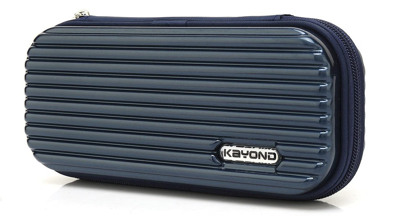 [Australia - AusPower] - KAYOND Hard Pencil Case PC Hard shell case for executive fountain pen,apple pencil,ballpoint pen,stylus touch pen (Blue) Blue 