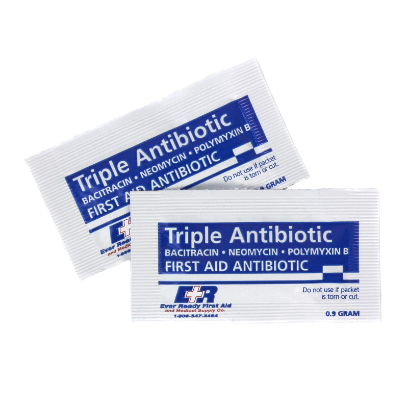 [Australia - AusPower] - Ever Ready First Aid Triple Antibiotic Ointment .9gr Packets - 144 Count 