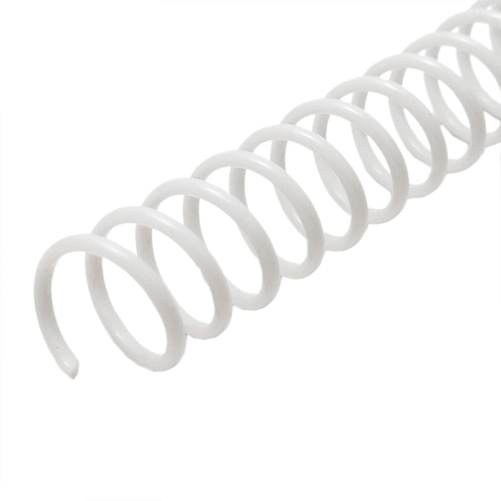 [Australia - AusPower] - Rayson 9.5mm Spiral Binding Coil 3/8inch Standard White Coil bindings Ring 4:1 Pitch 100/Box SBR-80-100-W 3/8"(9.5mm) 