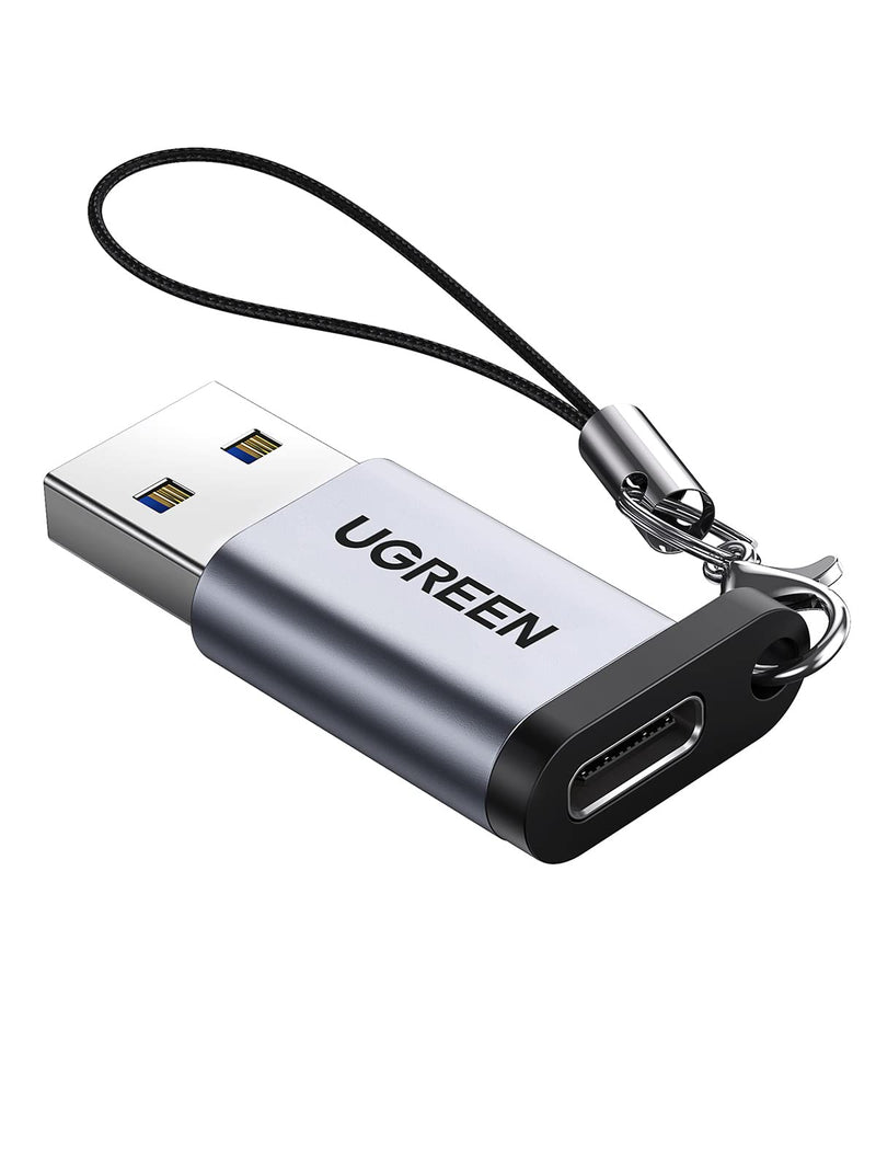 [Australia - AusPower] - UGREEN USB C Female to USB Male Adapter Type C to USB A Charger Cable Converter Compatible with Apple Watch Series 7 iPhone 13 12 Pro Max AirPods 3 MacBook Samsung Galaxy Note Google Pixel etc 
